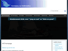 Tablet Screenshot of kolibrizeilers.net